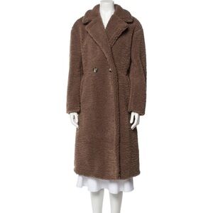 Apparis Women's Brown Teddy Coat